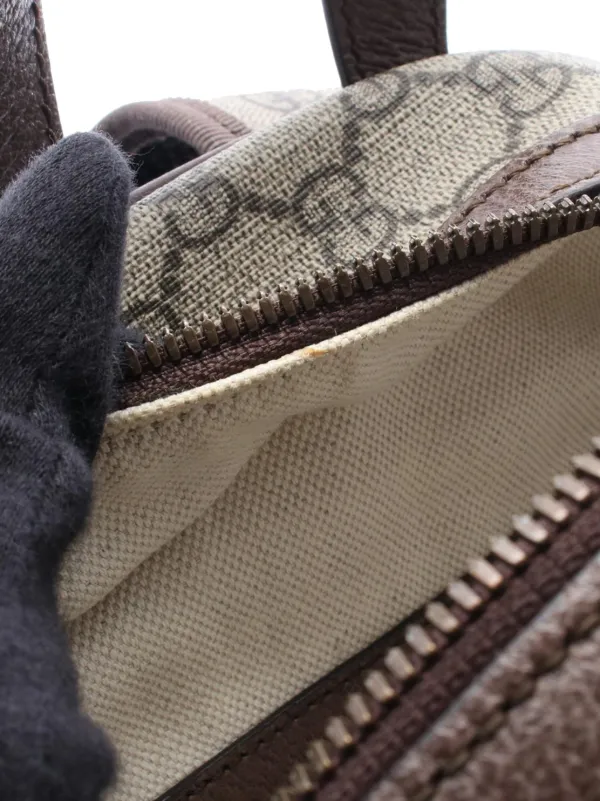 Gucci Pre-Owned 2016-2026 スモール GGスプリーム ウェブ オフィ