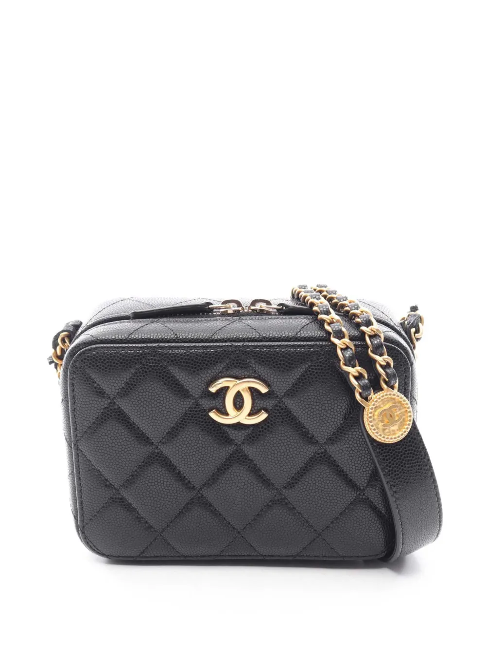 CHANEL Pre-Owned Borsa a tracolla trapuntata 2021-2026 - Nero