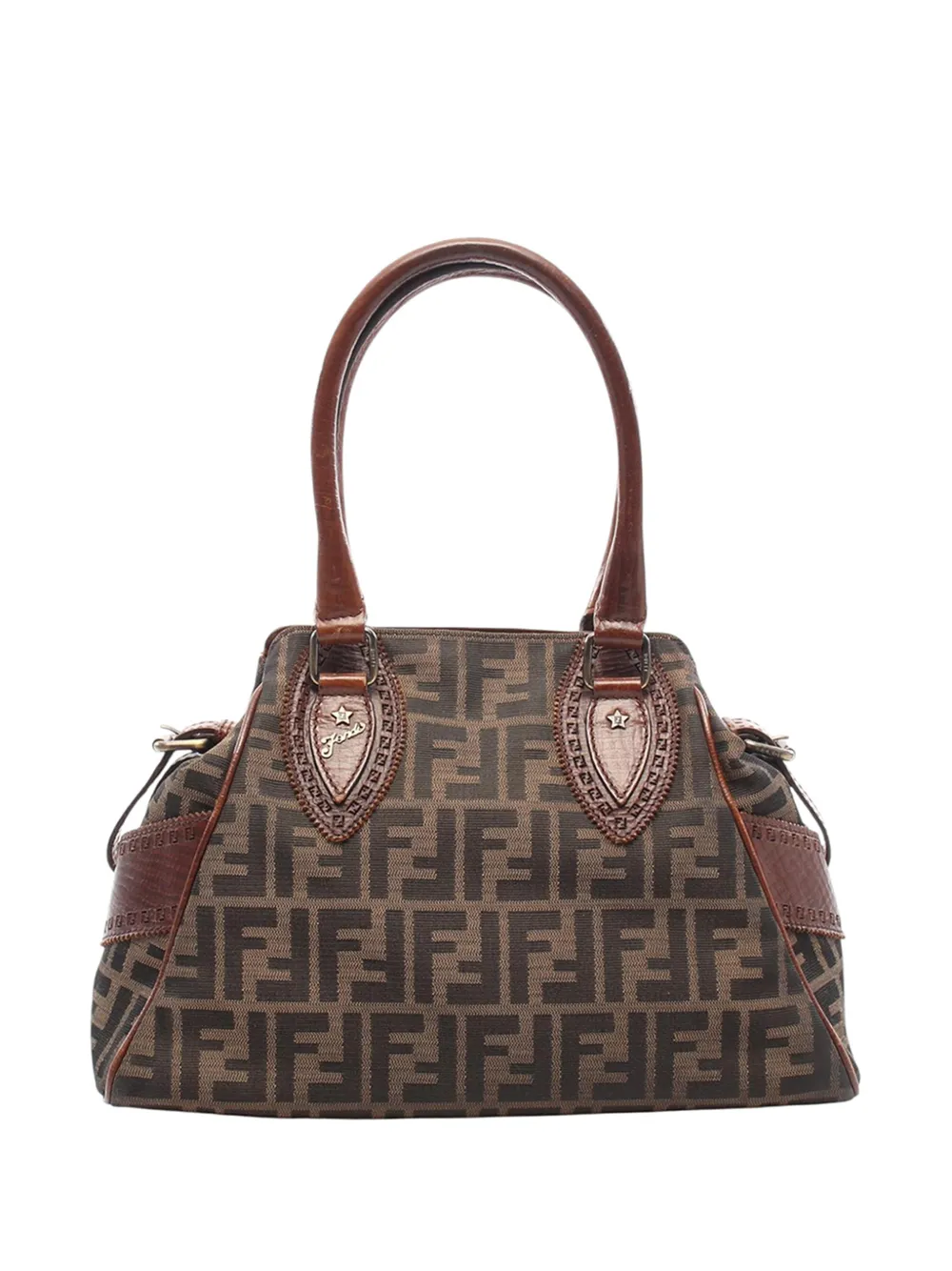 Fendi Pre-Owned 2000-2010 Zucca Canvas Etnico handbag - Brown