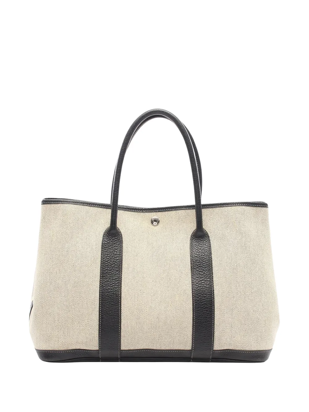 Hermès Pre-Owned Borsa tote Garden Party 36 in tela e pelle Negonda 2000-2026 - Toni neutri