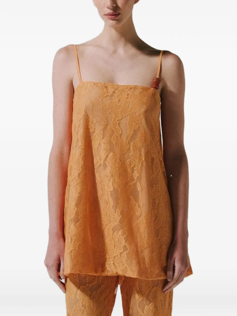 Baobab Top Porto con decorazione - Arancione