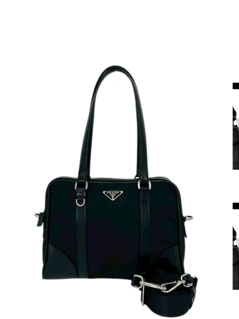 Prada Pre-Owned bolso satchel Tessuto 2013-2026