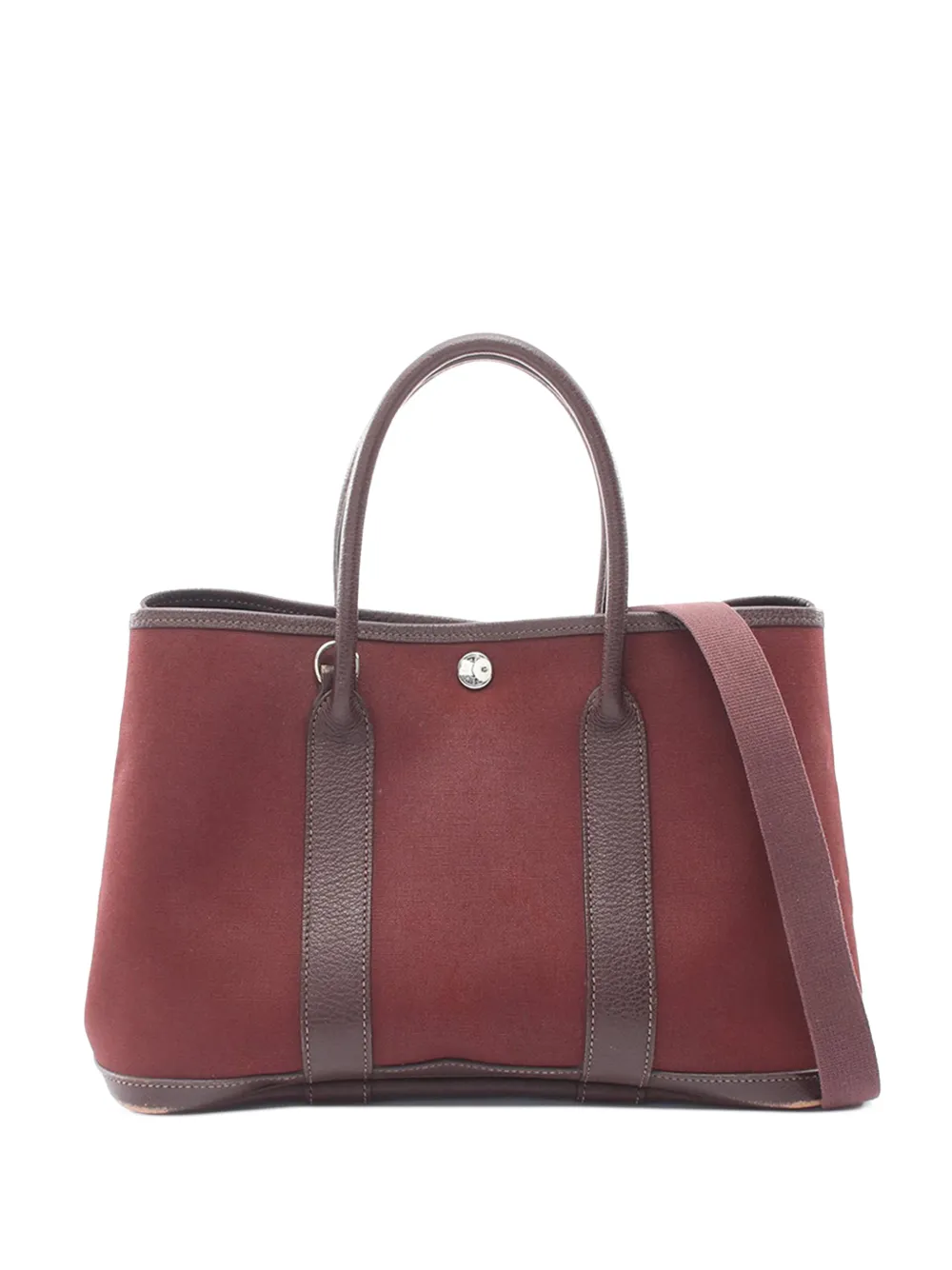 Hermès Pre-Owned Borsa tote Garden Party TPM in tela 2010-2026 - Marrone