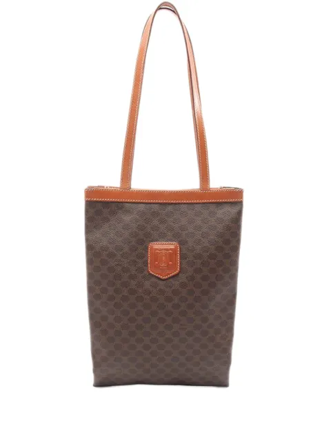 Celine Pre-Owned tote Macadam de lona revestida del siglo XX