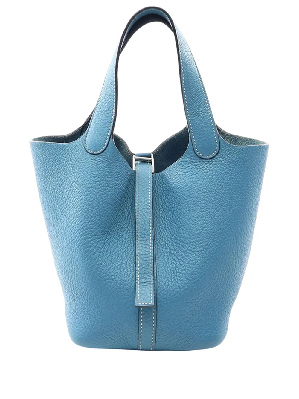 Hermès Pre-Owned Borsa a mano Picotin in pelle Clemence 18 2004 - Blu