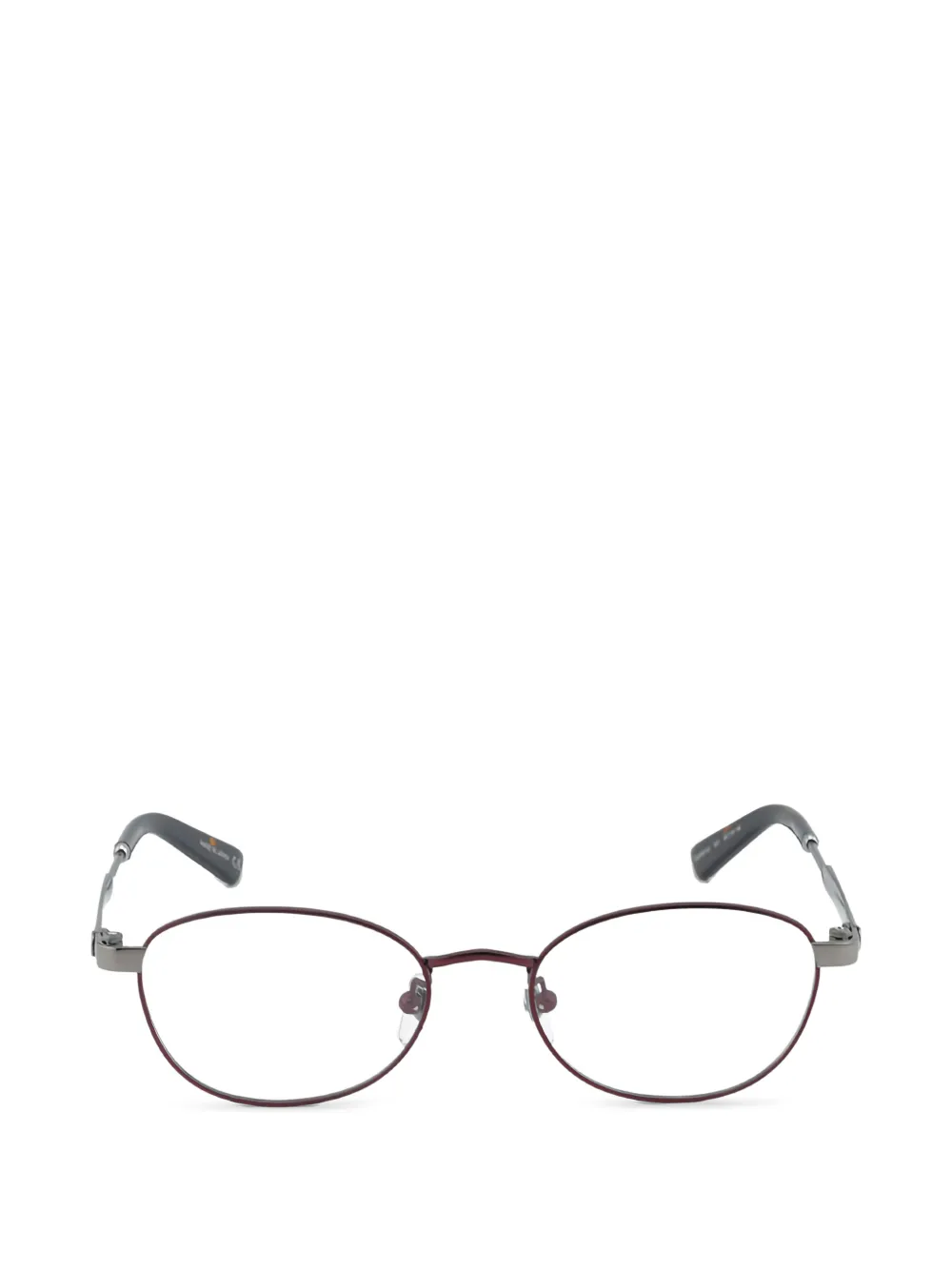 Gucci Eyewear oval-frame glasses - Rosso
