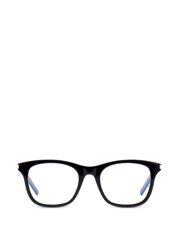 Saint Laurent Square-frame Glasses in Black