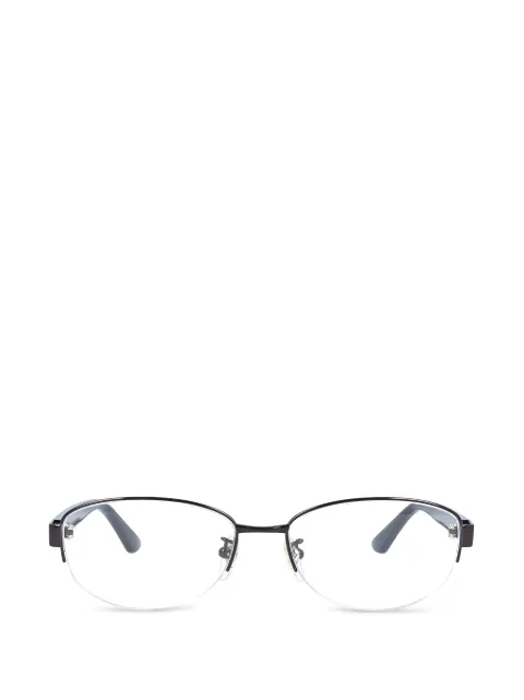 Gucci Eyewear lunettes de vue rondes à plaque logo