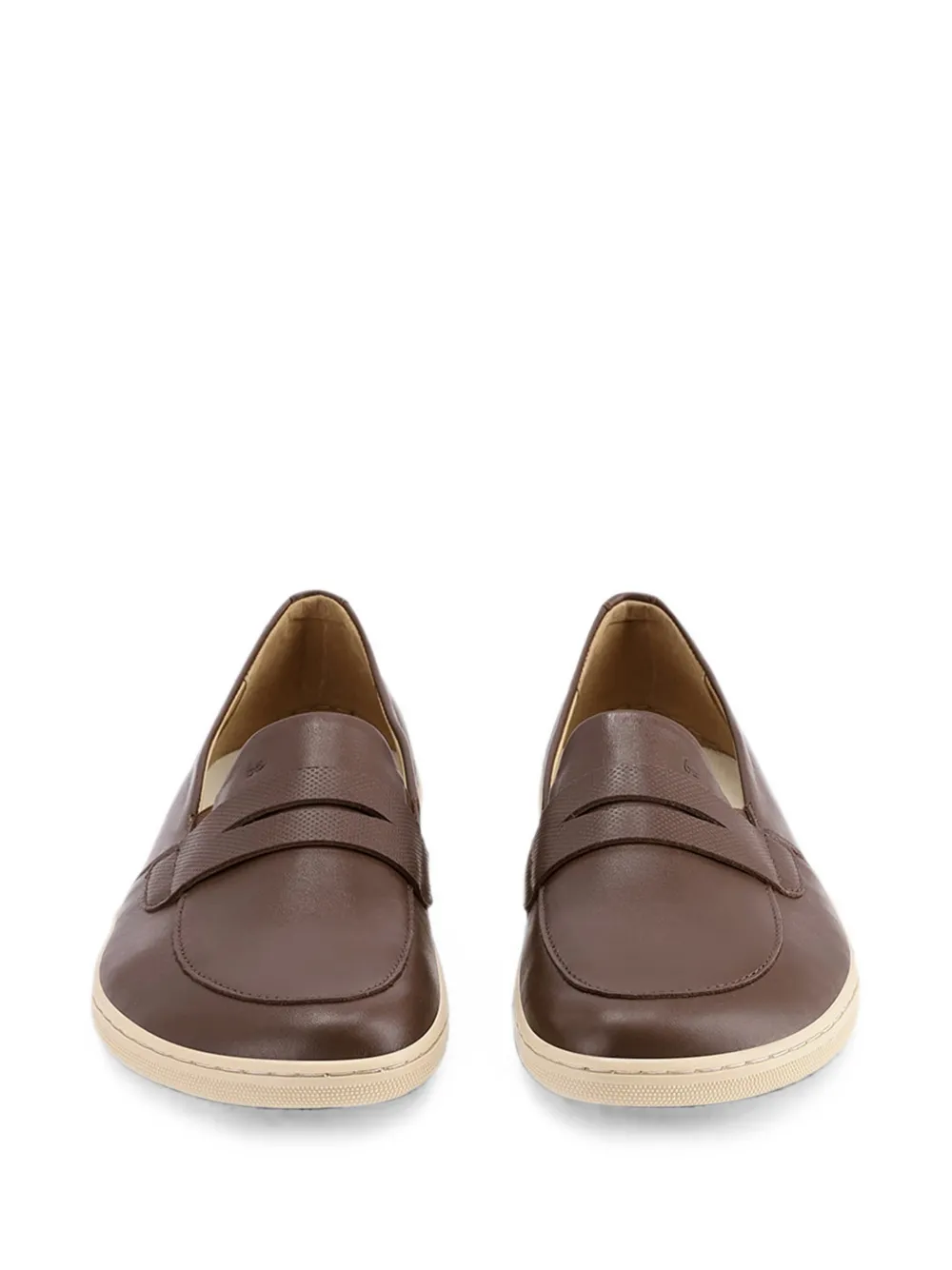 Be Lenka Buena leather slip-on sneakers Bruin