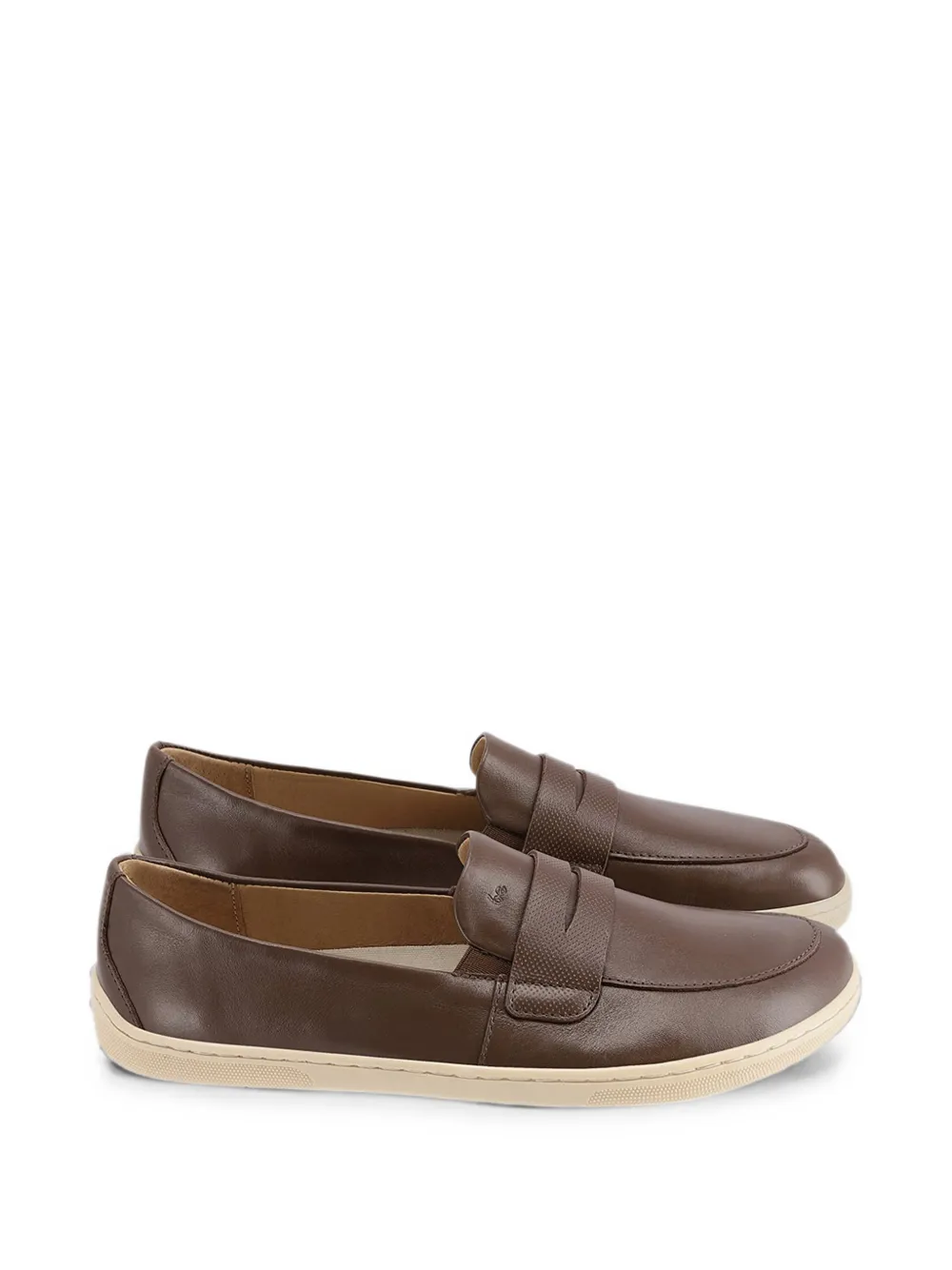 Be Lenka Buena leather slip-on sneakers Bruin