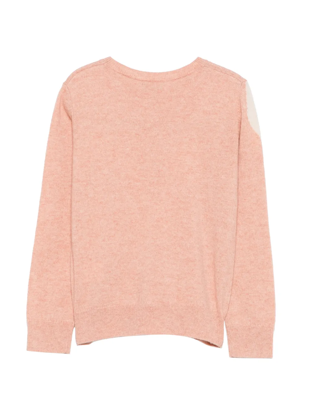 Bonpoint Trui met kersen-intarsia Roze
