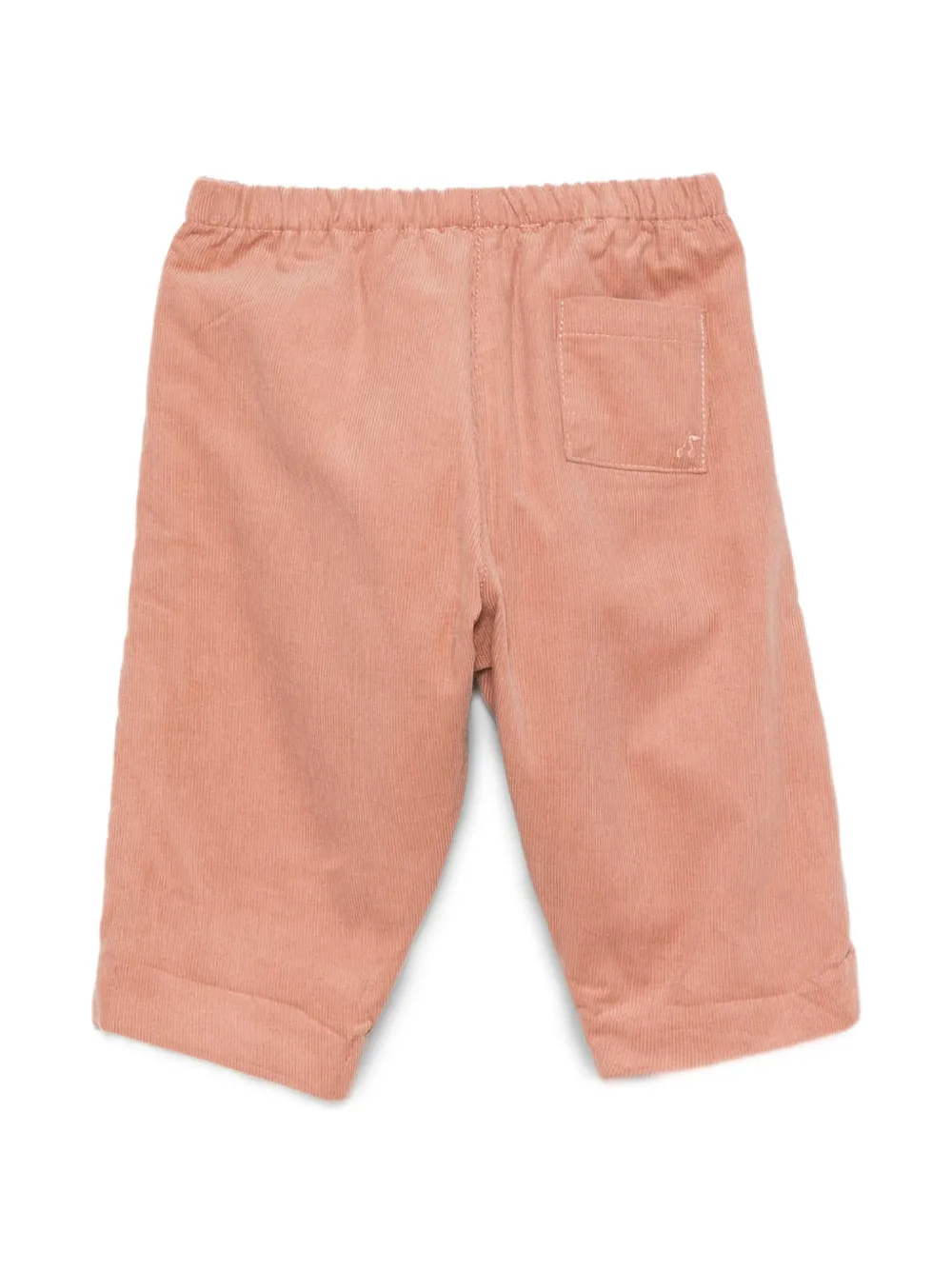Bonpoint Ribfluwelen broek Roze