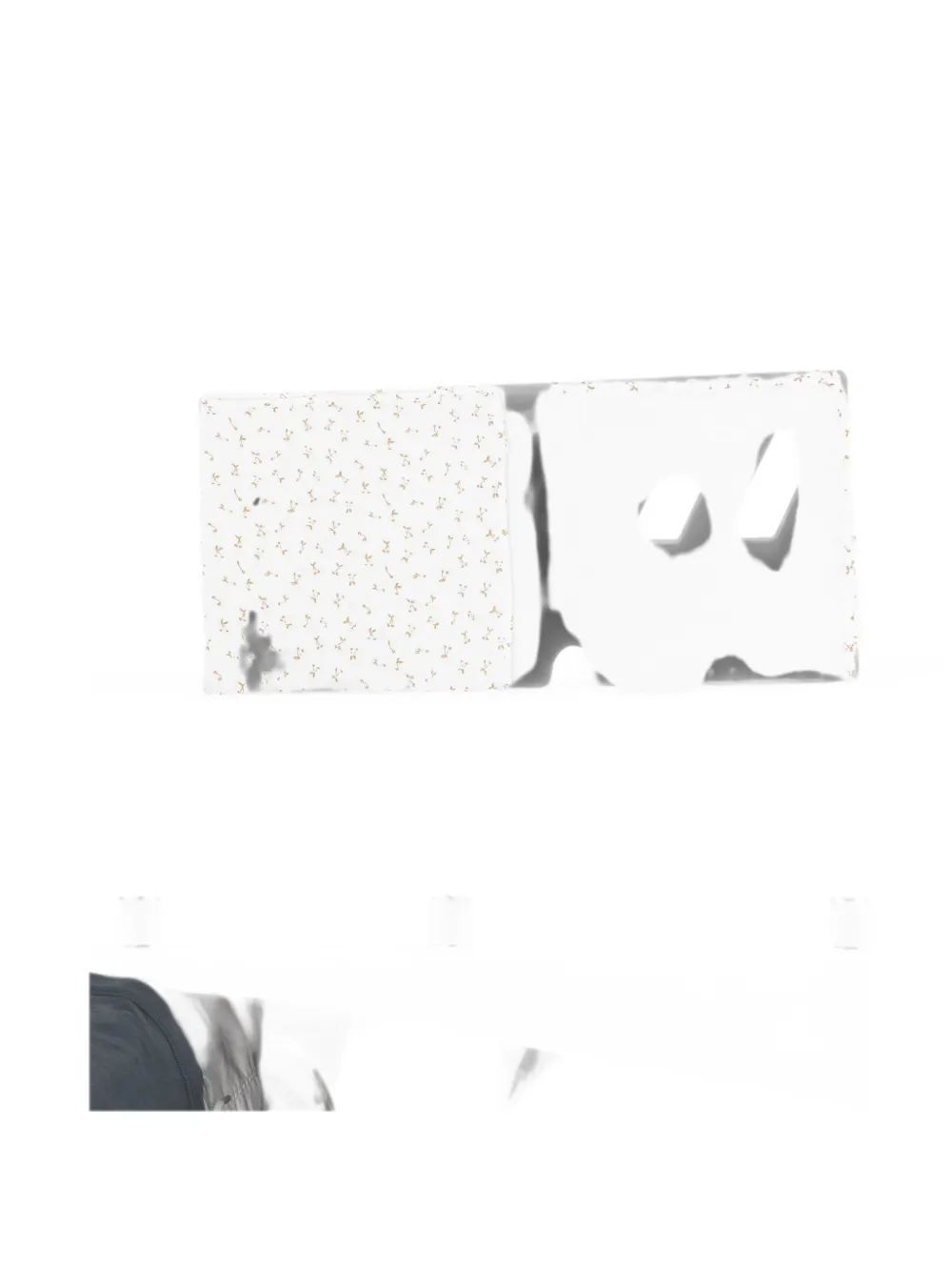 Bonpoint cherry-print bibs set (set of two) - Weiß