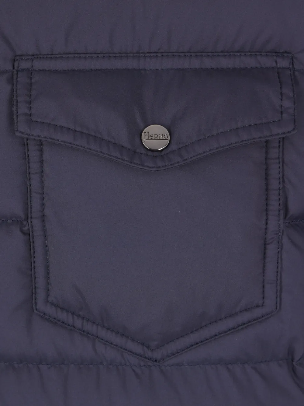 Herno Gewatteerd jack Blauw