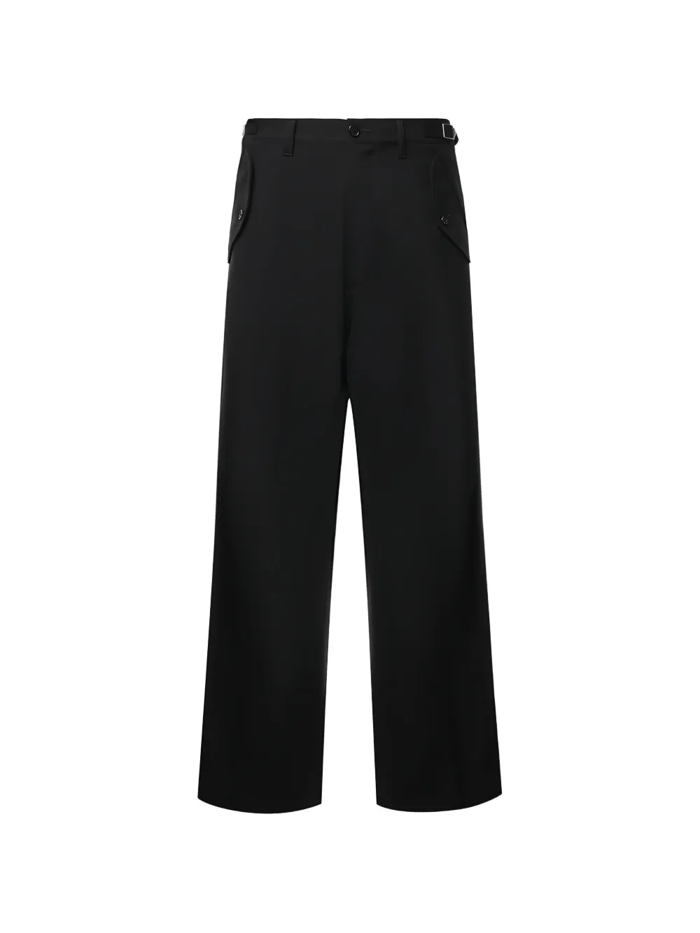DSQUARED2 buckle-detail flap-pocket trousers - Schwarz