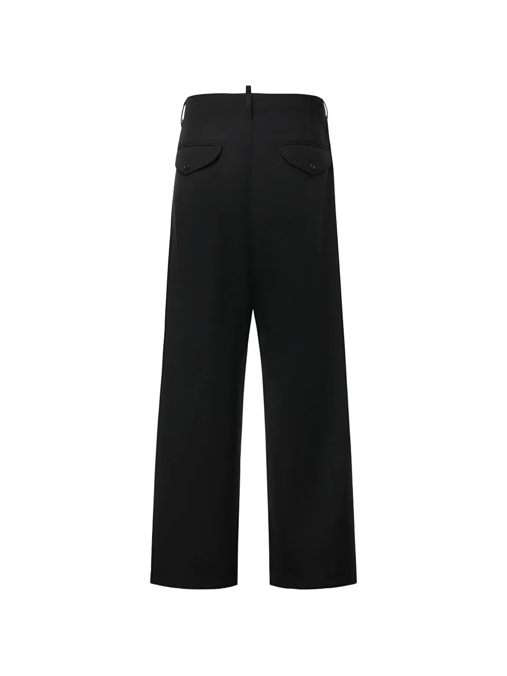 DSQUARED2 Broek met klepzak en gesp-detail Zwart