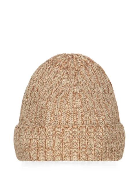Malo ribbed-knit cashmere beanie hat