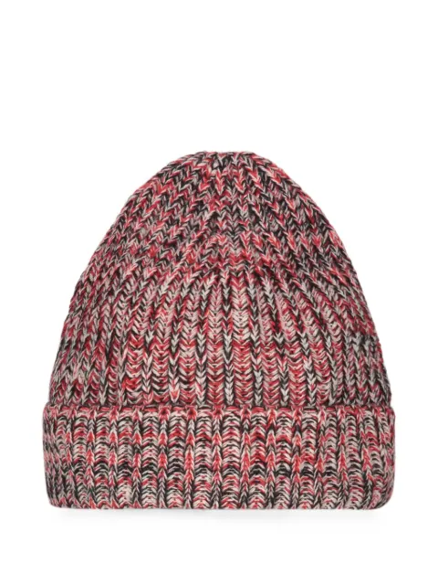 Malo ribbed-knit cashmere beanie hat