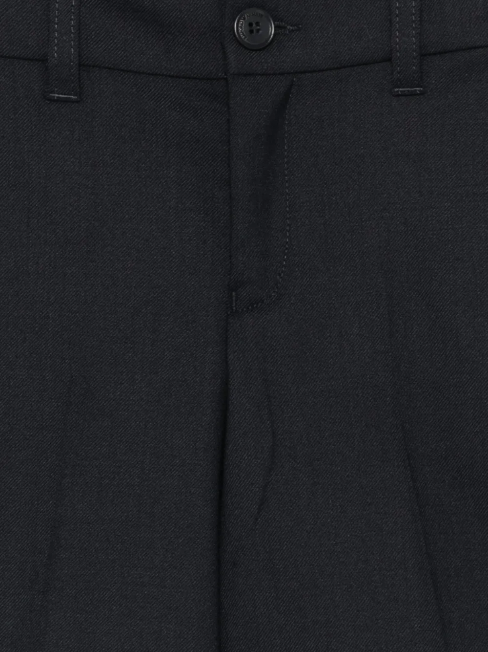 Emporio Armani Kids Geplooide shorts Blauw