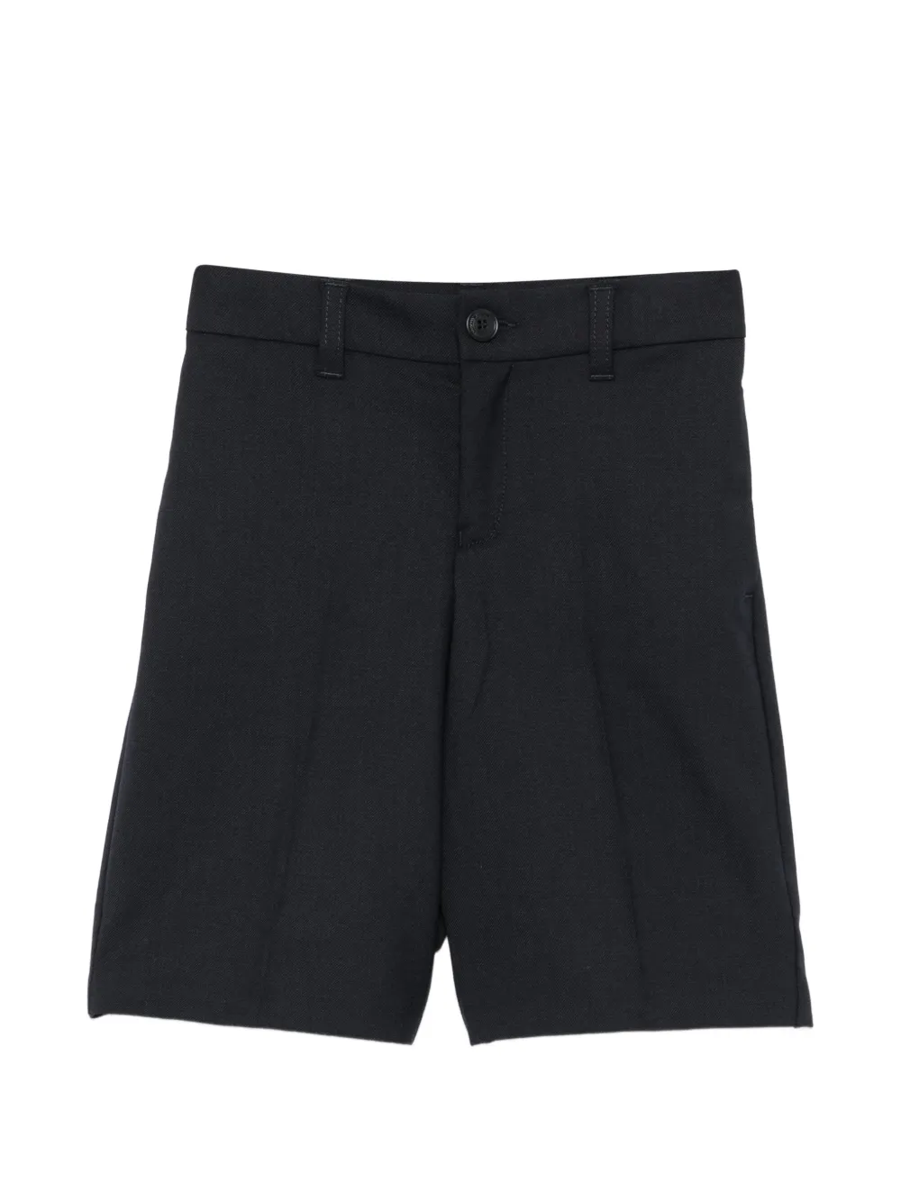 Emporio Armani Kids pressed-crease shorts - Blu