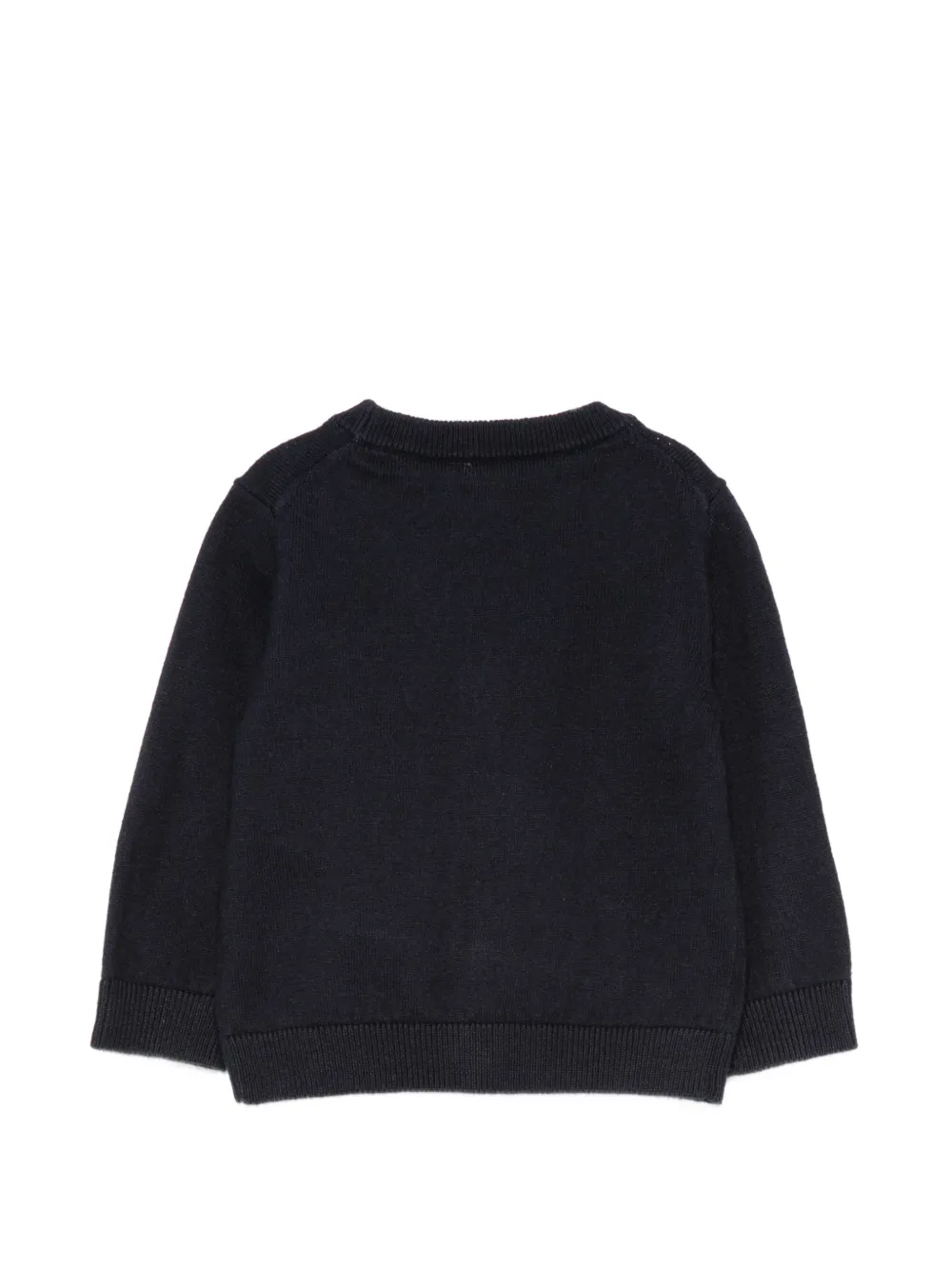 Emporio Armani Kids Vest met logopatch Blauw