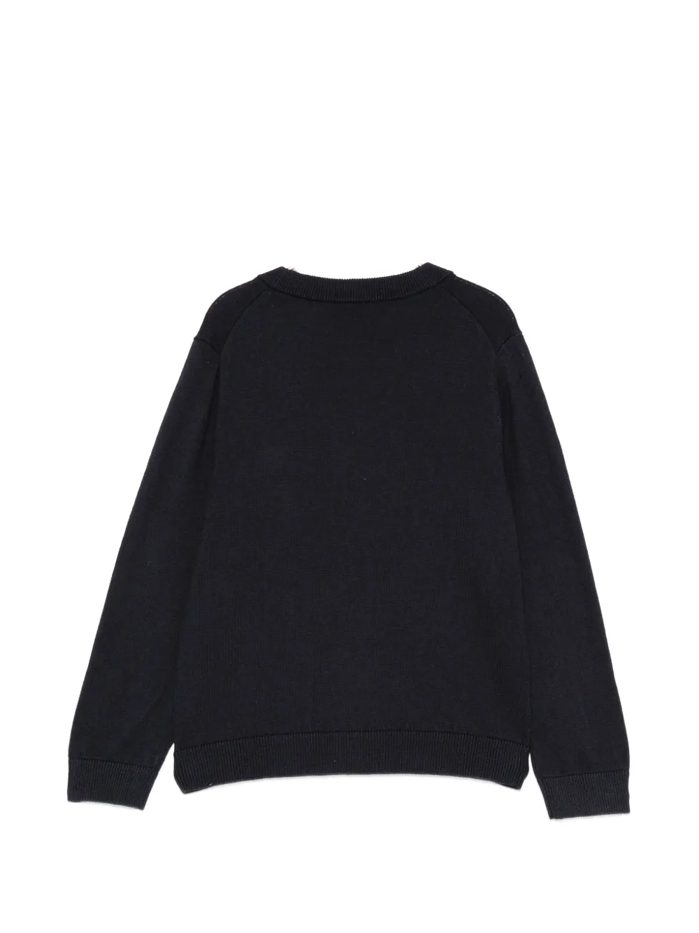Emporio Armani Kids Vest met logopatch Blauw