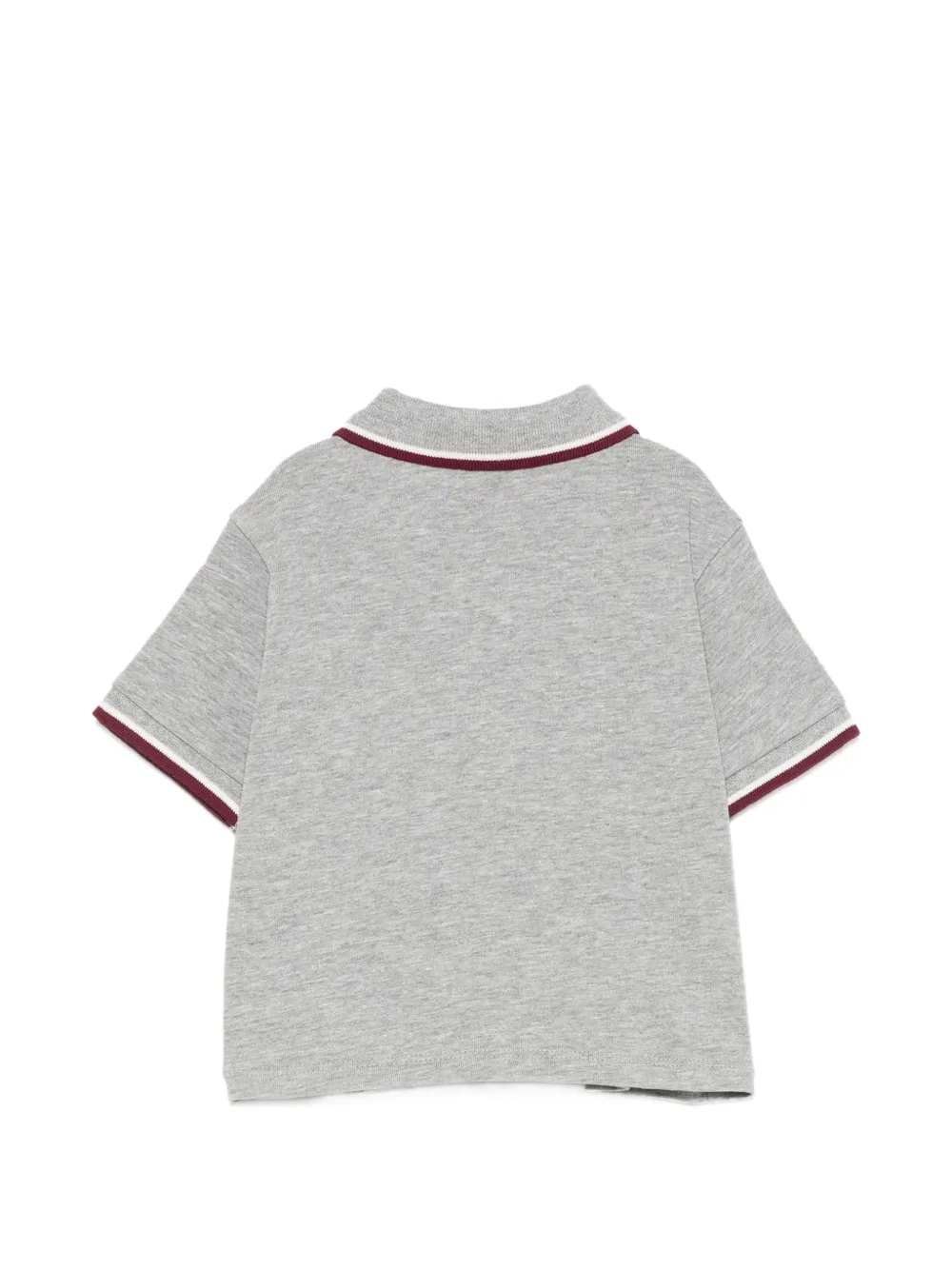 Emporio Armani Kids Poloshirt met logopatch Grijs