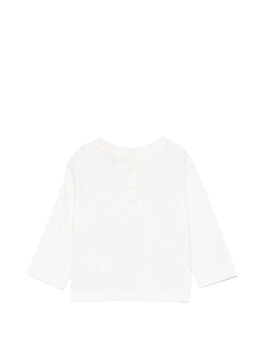 Emporio Armani Kids T-shirt met lange mouwen Beige
