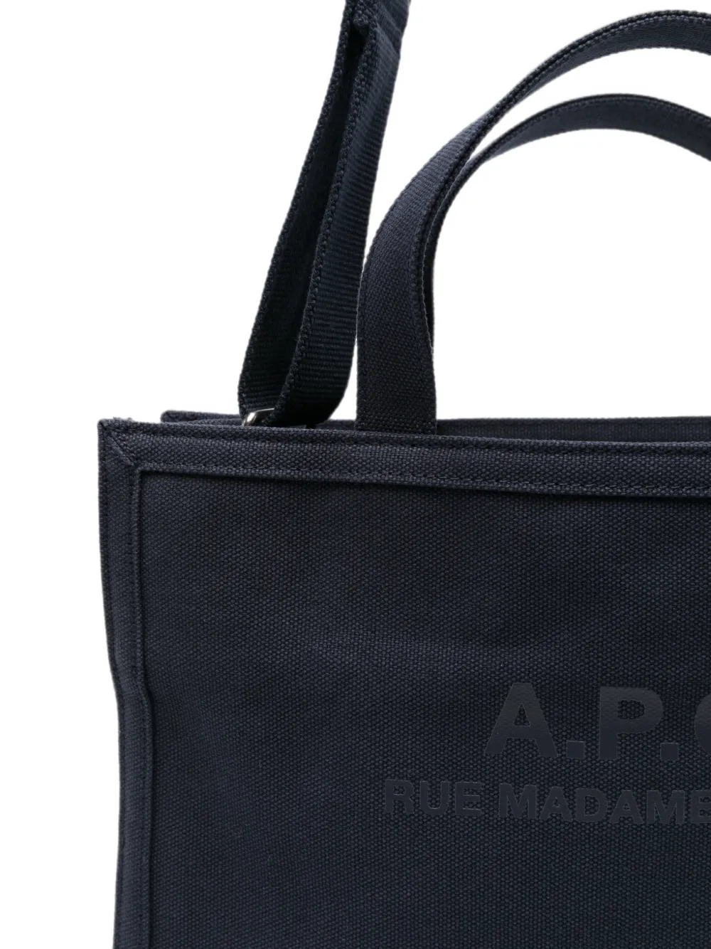 A.P.C. Shopper met logoprint Beige