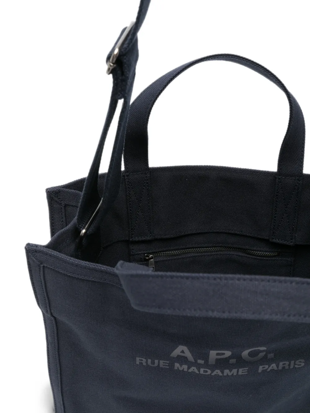 A.P.C. Shopper met logoprint Beige