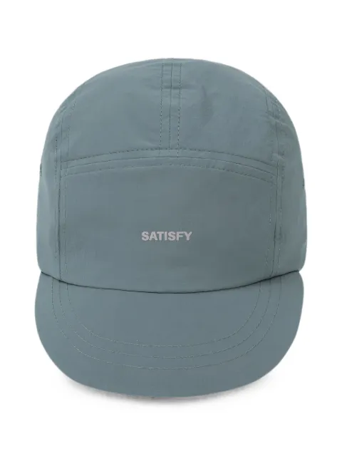 Satisfy PeaceShell logo-print panelled cap