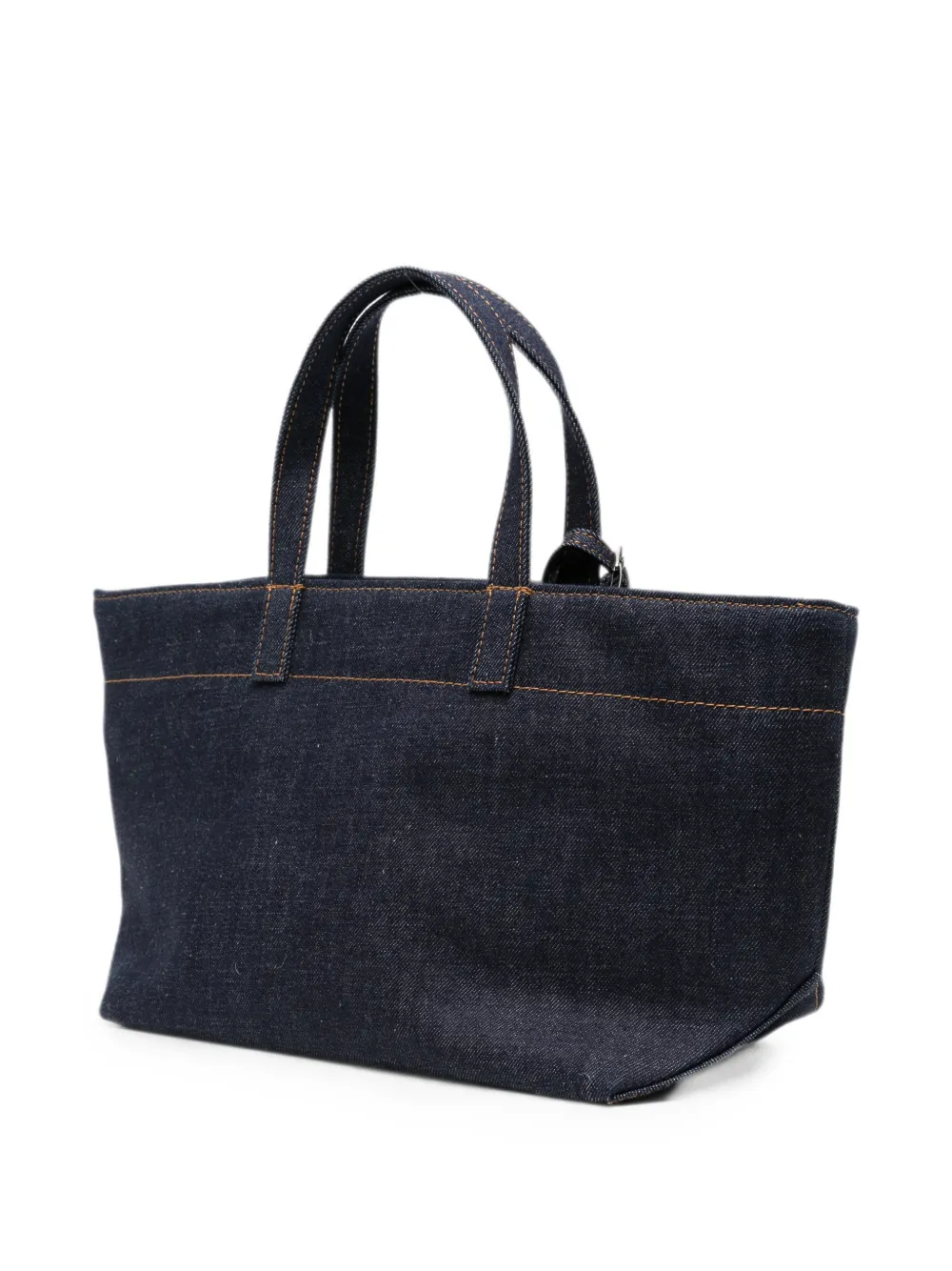 A.P.C. Kleine Le Drummer denim shopper Blauw