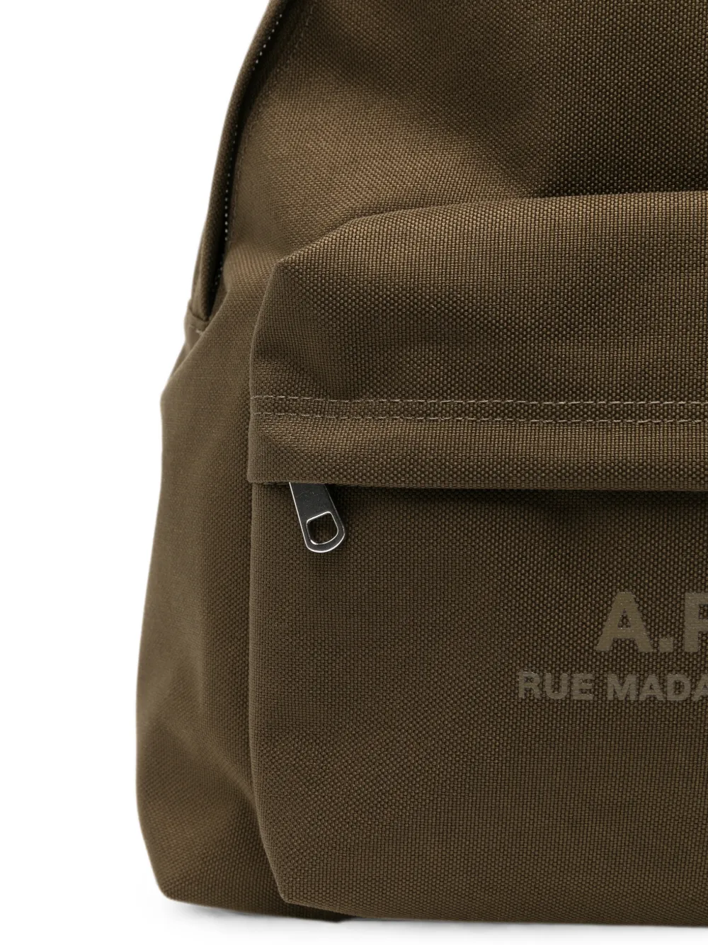 A.P.C. Rugzak met logoprint Groen
