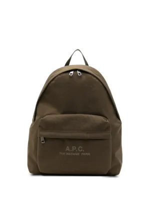 apc all purpose leather backpack Camden - Technical canvas and faux two half A.P.C. Backpacks for Men |