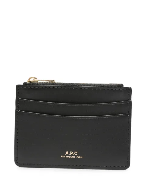 A.P.C. logo-print cardholder