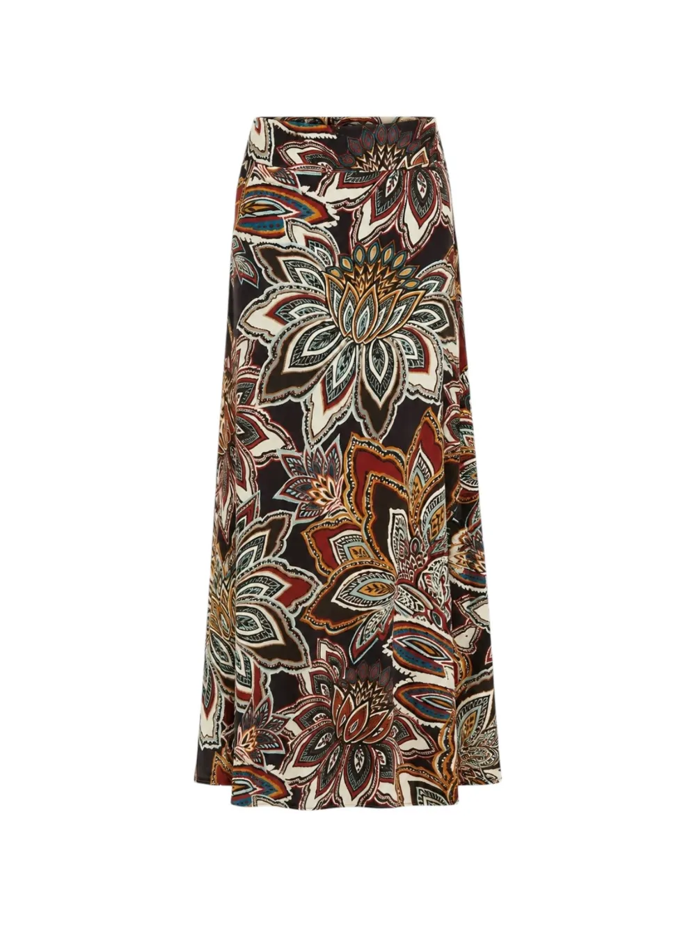 FARM Rio floral-print long skirt