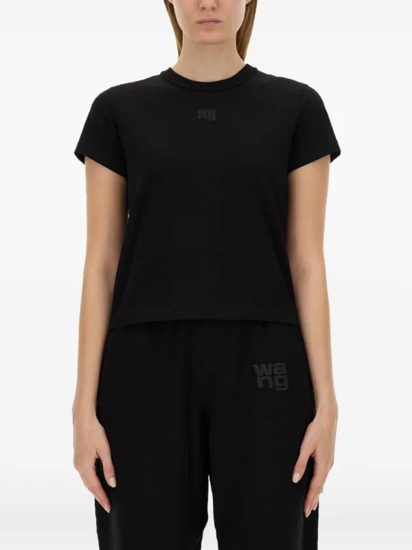 Alexander Wang ロゴ Tシャツ | ブラック | FARFETCH JP