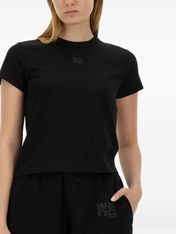 Alexander Wang ロゴ Tシャツ | ブラック | FARFETCH JP