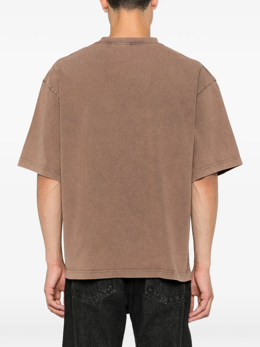 Axel Arigato Paris Washed Sky katoenen-T-shirt Bruin