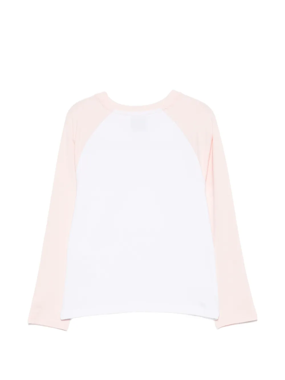 CASABLANCA KIDS T-shirt met grafische print en raglan mouwen Wit