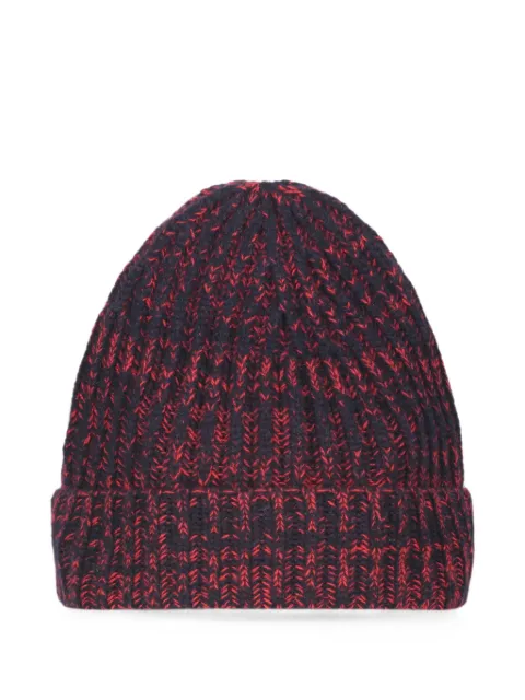Malo ribbed-knit cashmere beanie hat