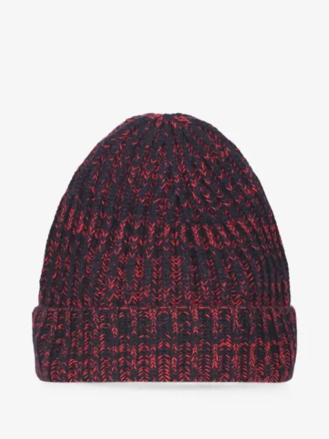 Malo ribbed-knit cashmere beanie hat