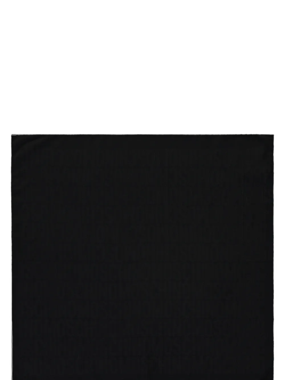 Moschino Sjaal met logoprint Zwart