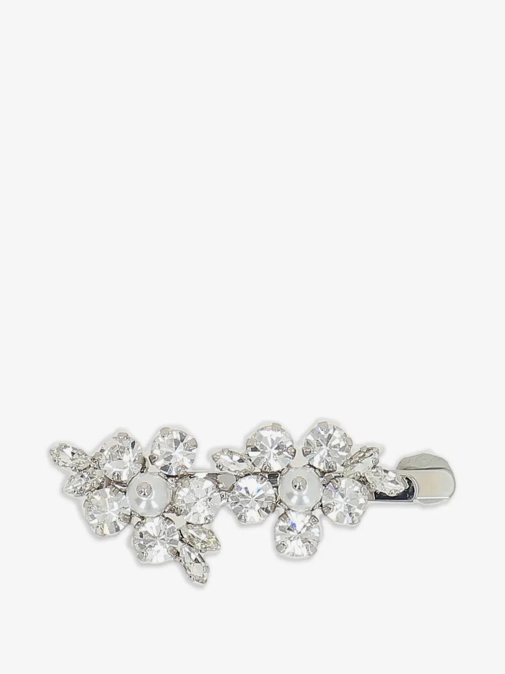 Hellebore Flower crystal-embellished hair clip
