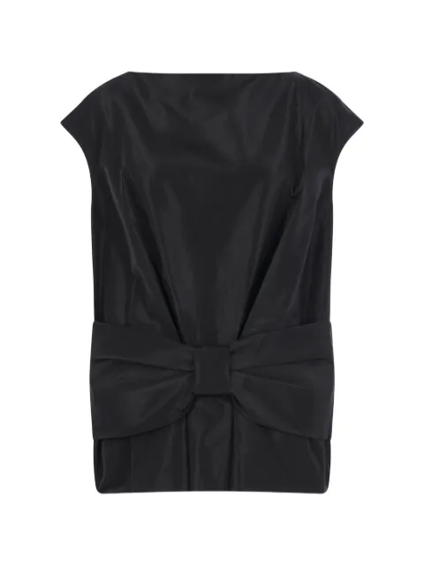 Simone Rocha bow-detail peplum top