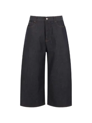 Balenciaga ワイドジーンズ | ブラック | FARFETCH JP