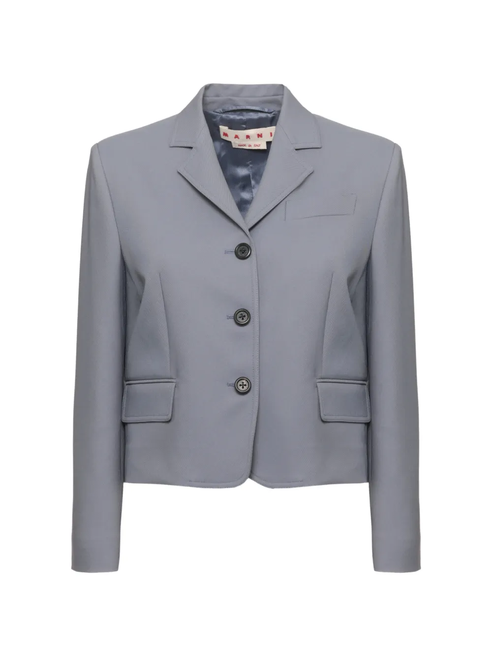 Marni single-breasted blazer - Blu