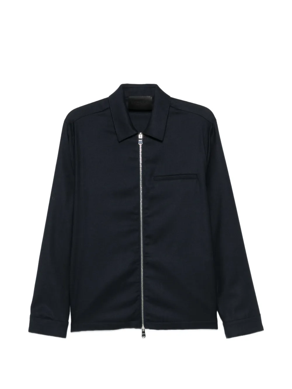 DONDUP zip-up chest-pocket jacket - Blu