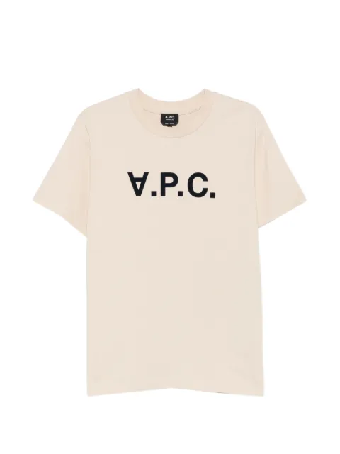 A.P.C. logo-print T-shirt