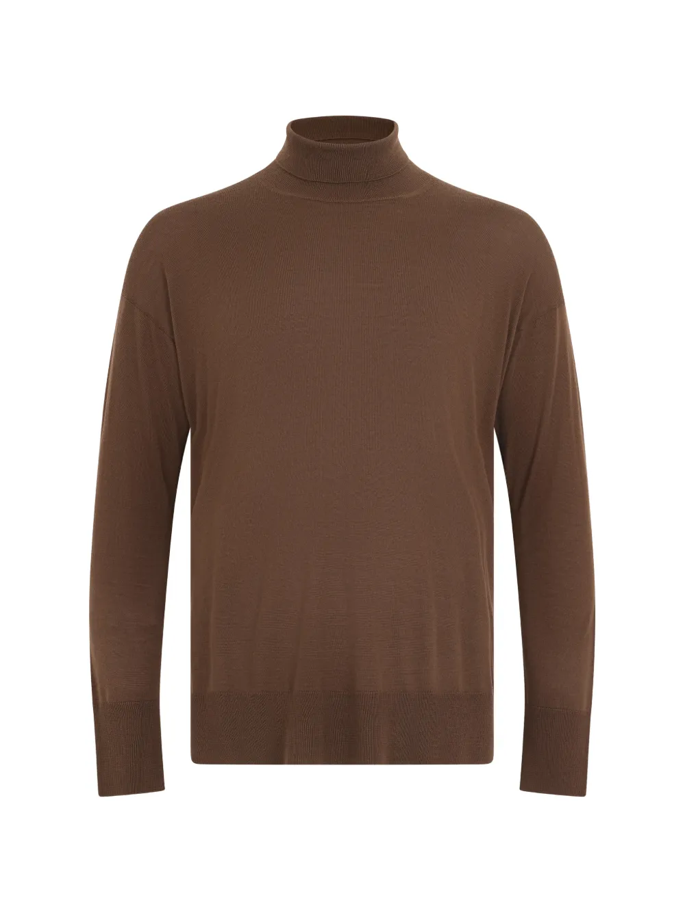 'S Max Mara roll-neck drop-shoulder sweater - Braun